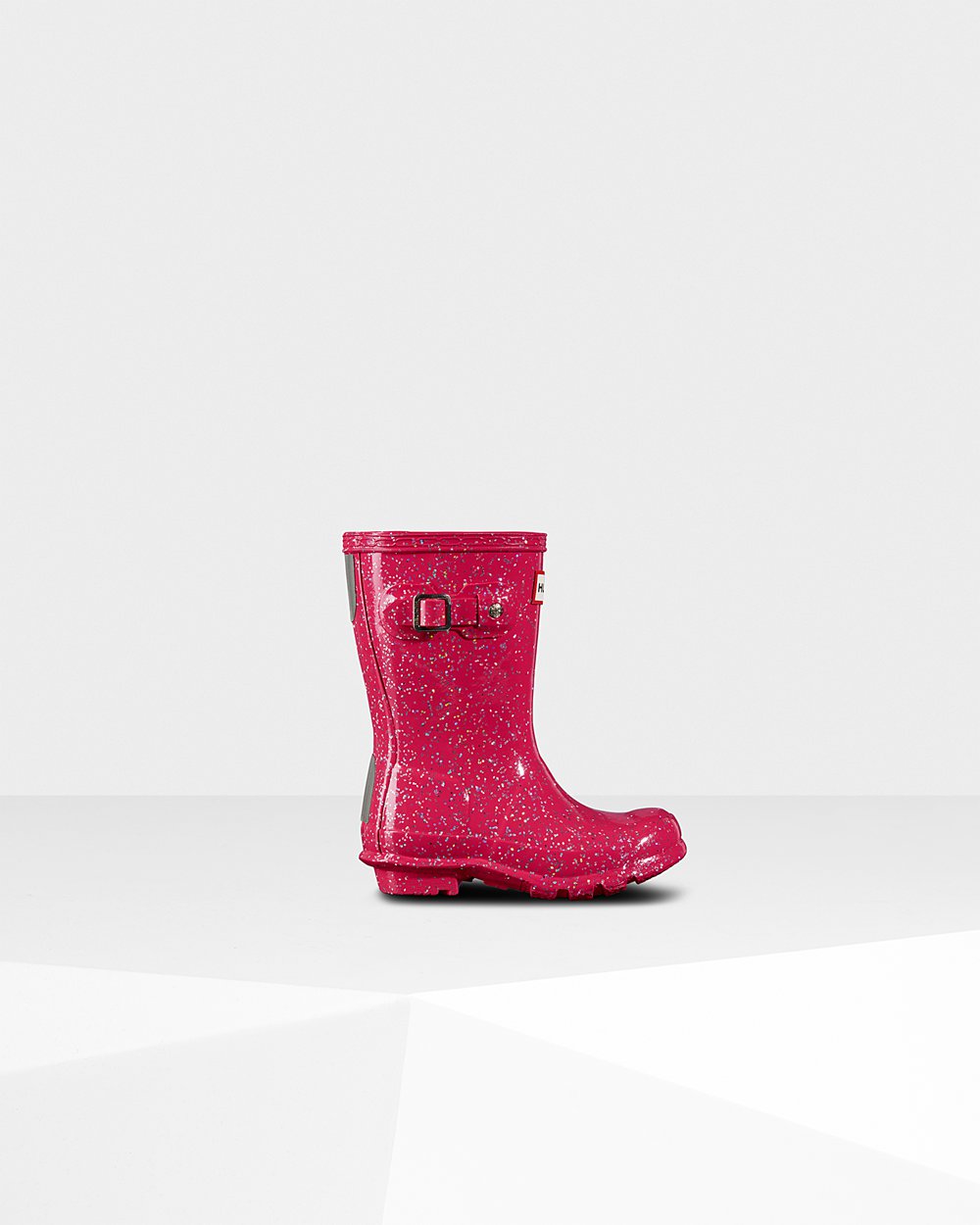 Gummistövlar Barn - Hunter Original Små Giant Glitter - Rosa - 489037-UJT